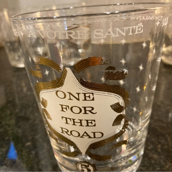 Mid Century Modern Funny Rocks Glasses - Picture 7 of 9